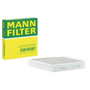 MANN-FILTER Cabin Air Filter (Pollen Filter) below the glove CUK 26 007