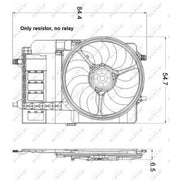 NRF Engine Cooling Fan 47301