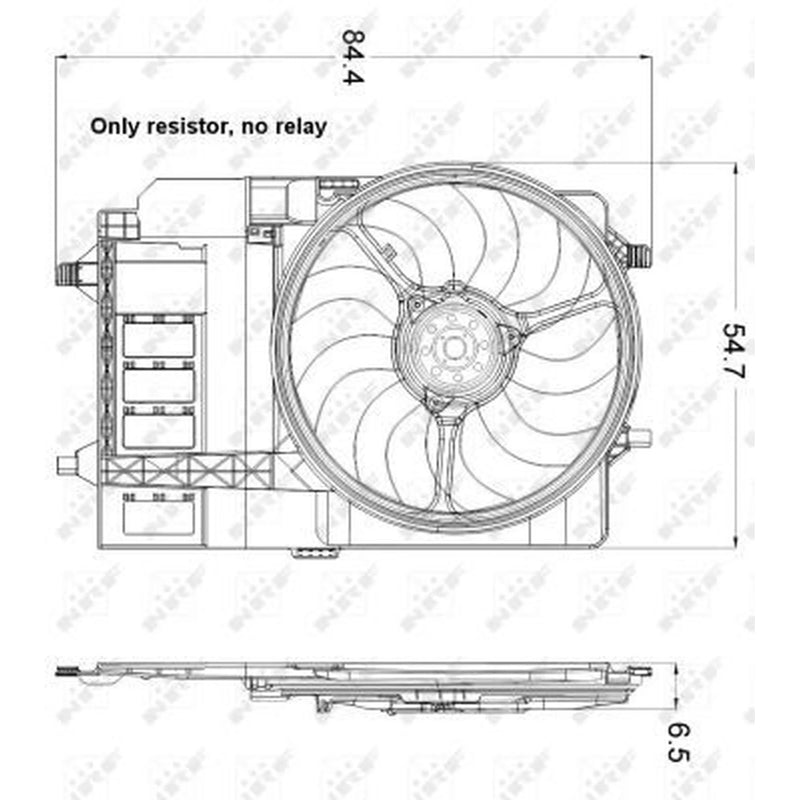 NRF Engine Cooling Fan 47301