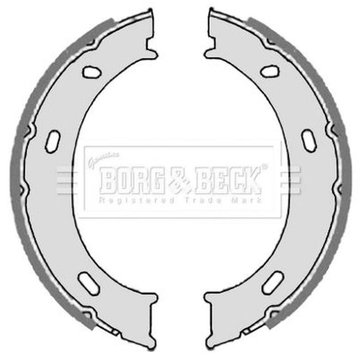 Borg & Beck Parking Brake Shoe Set BBS6327