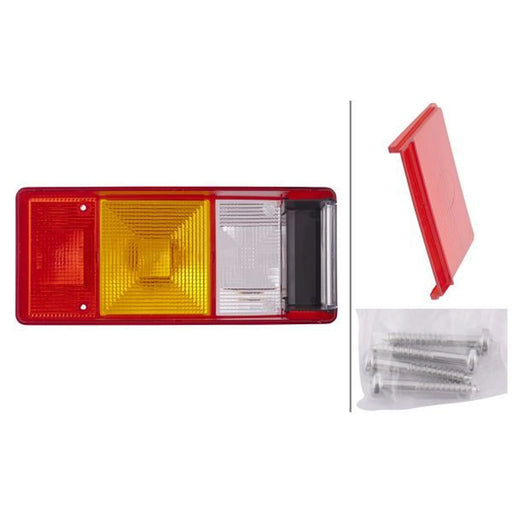 Hella Tail Light Assembly Lens Right 9EL 147 097-001