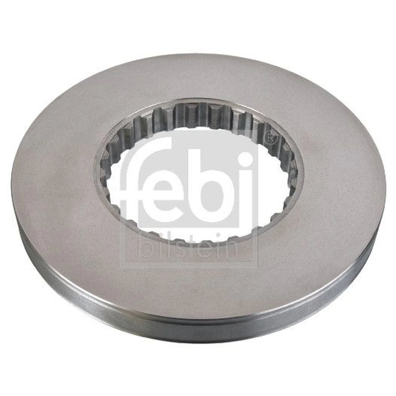 Febi 2 x Solid Front Brake Discs 179011-x2