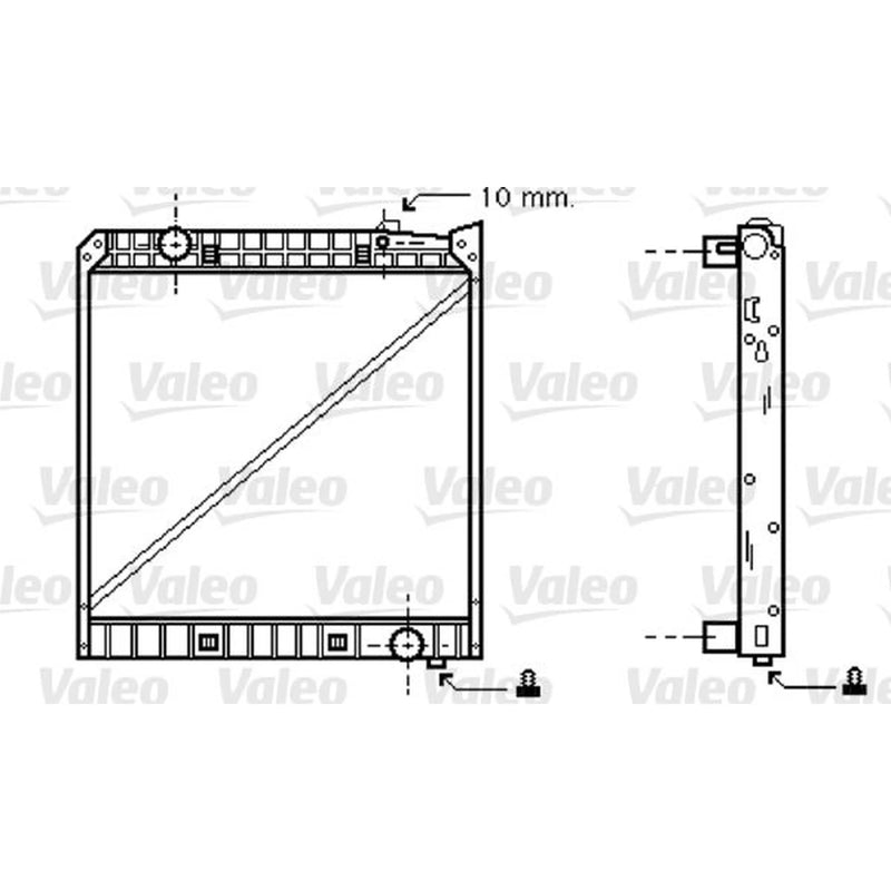 Valeo Engine Radiator 733417