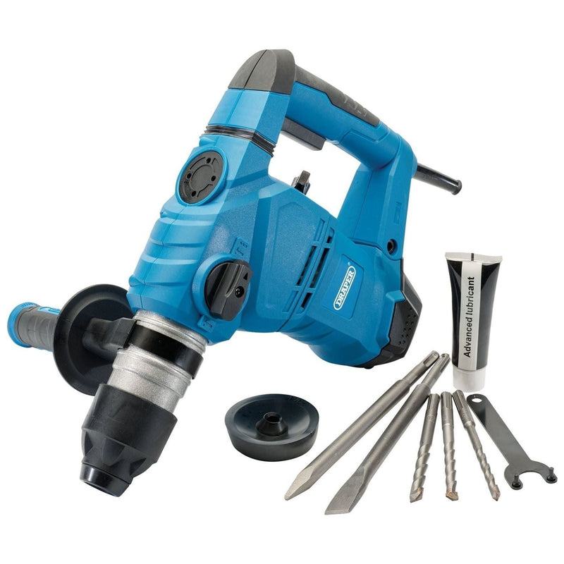 Draper 230V SDS+ Rotary Hammer Drill, 1500W, 4.9kg 56404 Draper  - Town Parts