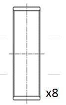 Fai BB2025-025 Connecting Rod Bearing