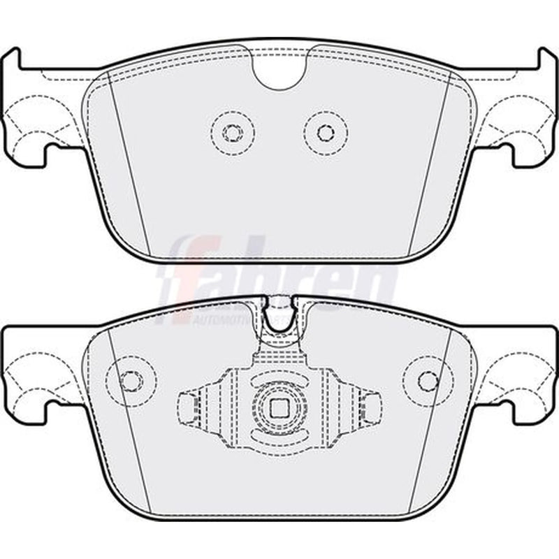Fahren Front Brake Pad Set fits Levc Tx 2017 on