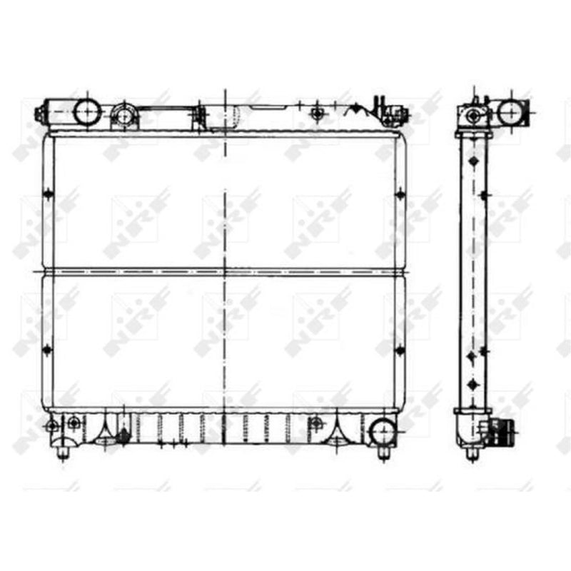 NRF Engine Radiator 50431