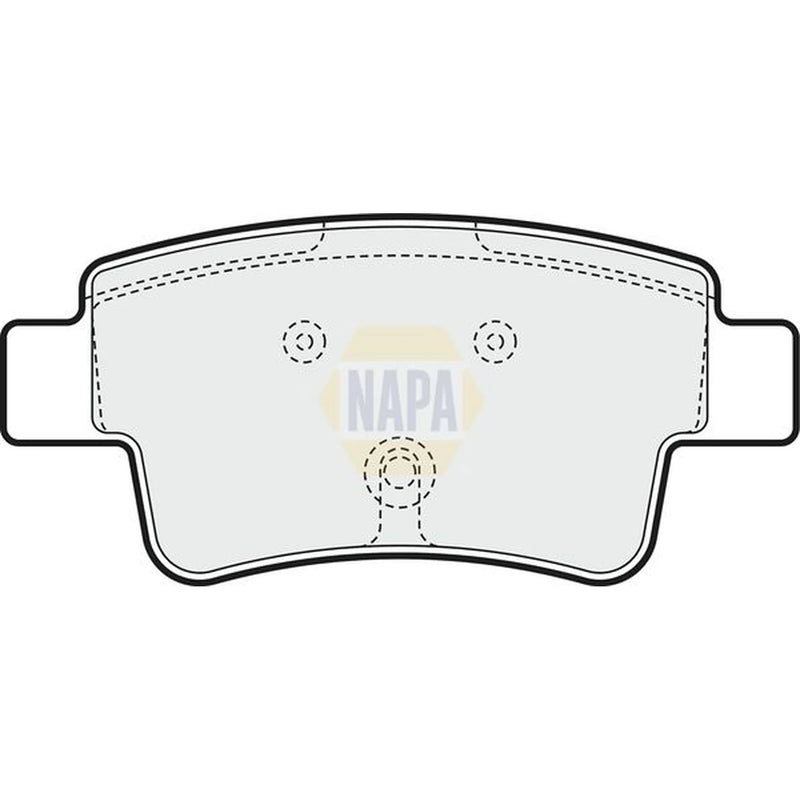 NAPA Rear Brake Pad Set NBP1750