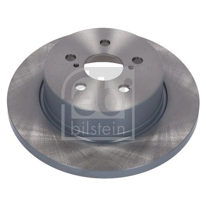 Febi 2 x Solid Rear Brake Discs 184658-x2