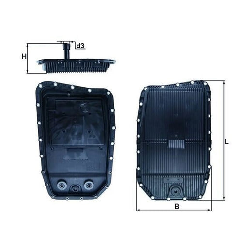 Mahle Automatic Gearbox Oil Sump HX 152
