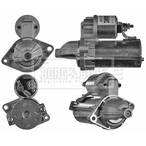 Borg & Beck Starter Motor 12V 1.3kW 9 Teeth BST2132