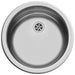 Round Inset Sink Stainless Steel 450 Diameter - Pyramis - Van Life Living