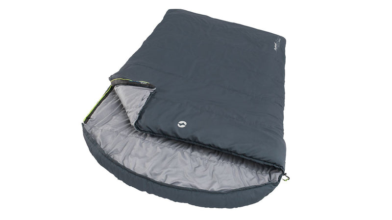 Outwell Campion Lux Double Dark Grey Double Sleeping Bag - Outwell - Van Life Living