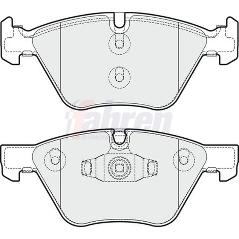 Fahren Front Brake Pad Set FBP3259