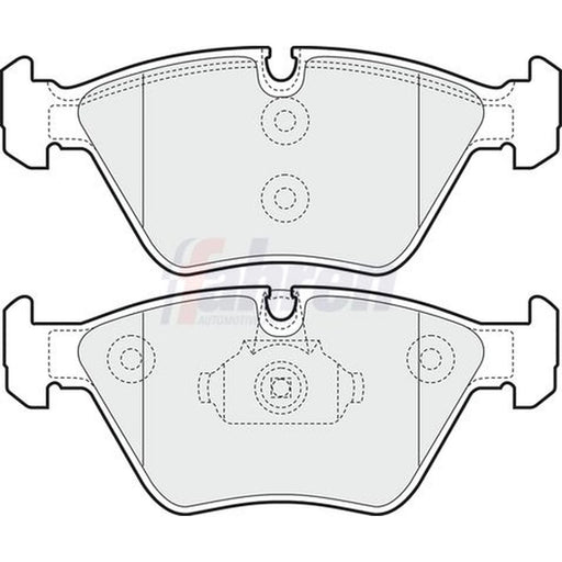 Fahren Front Brake Pad Set FBP3200