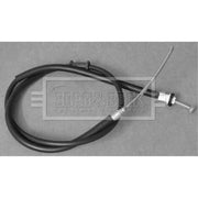 Borg & Beck Handbrake Cable Right Rear BKB3433