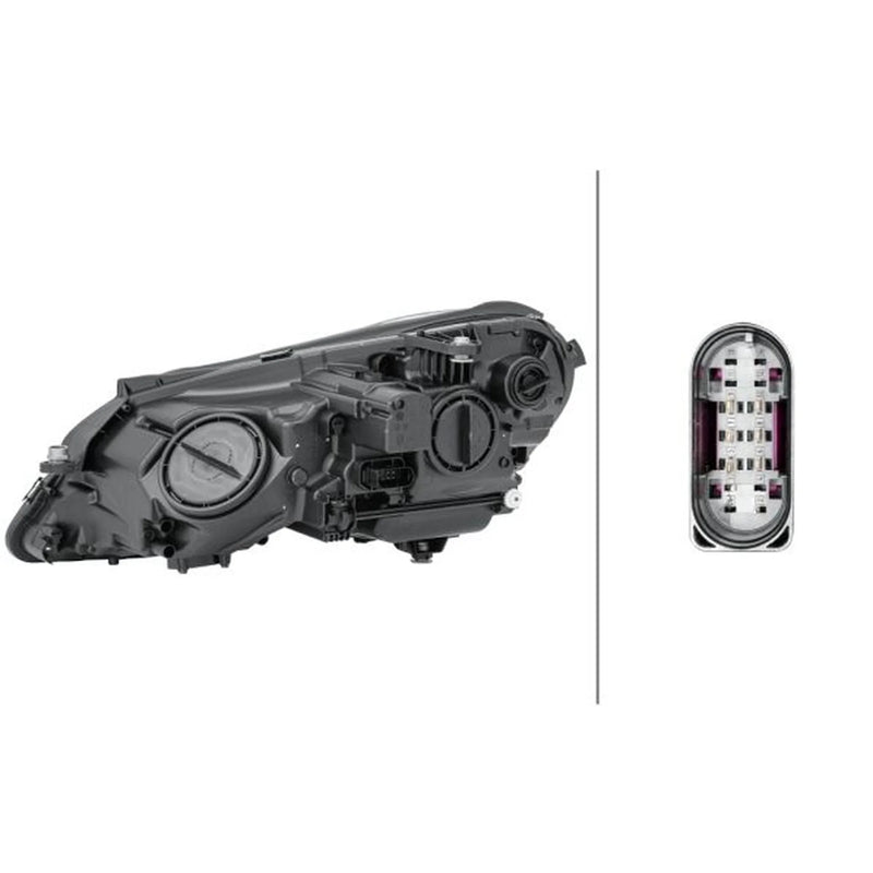 Hella Headlight Headlamp PY21W Right 1EL 010 800-021