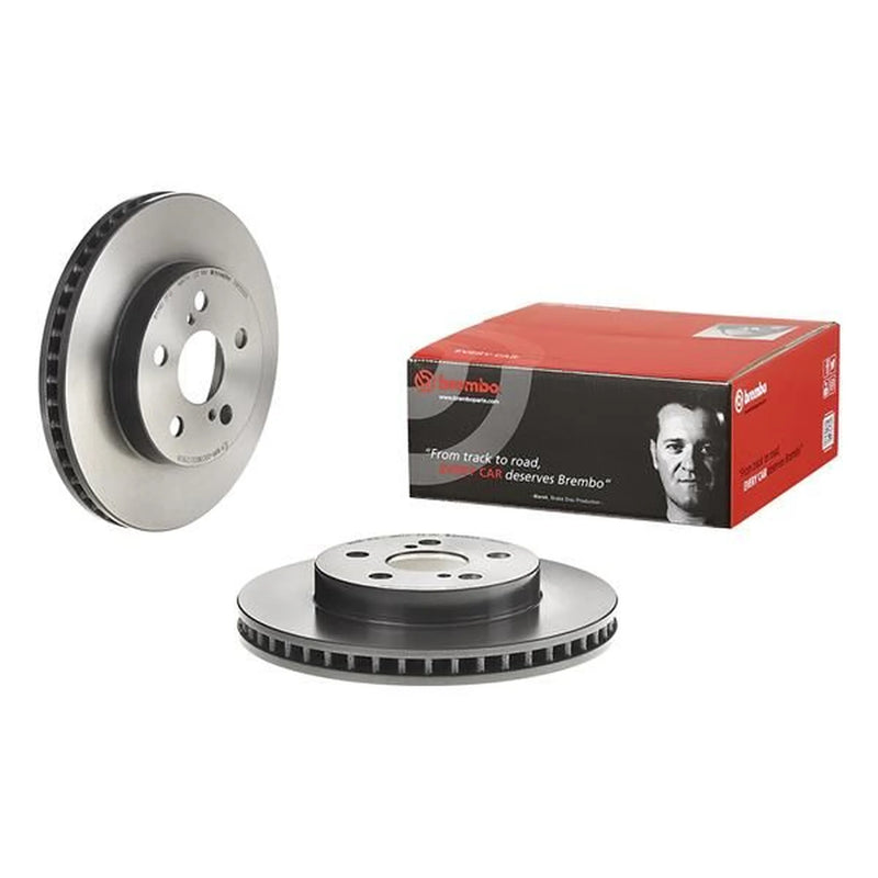 Brembo 2 x Vented Front Brake Discs 09.D510.11-x2