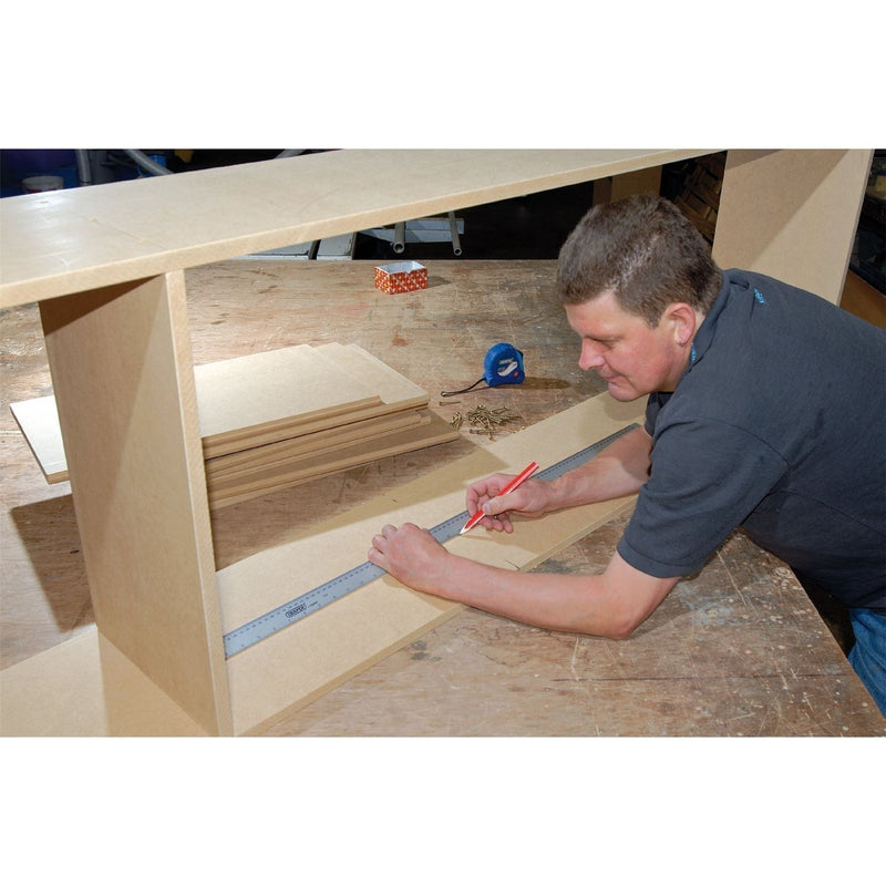 Draper Aluminium Rule, 1m/39" 12749 Draper  - Town Parts