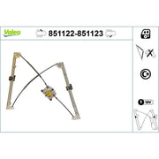 Valeo Electric Window Regulator Lifter Left Front 851122