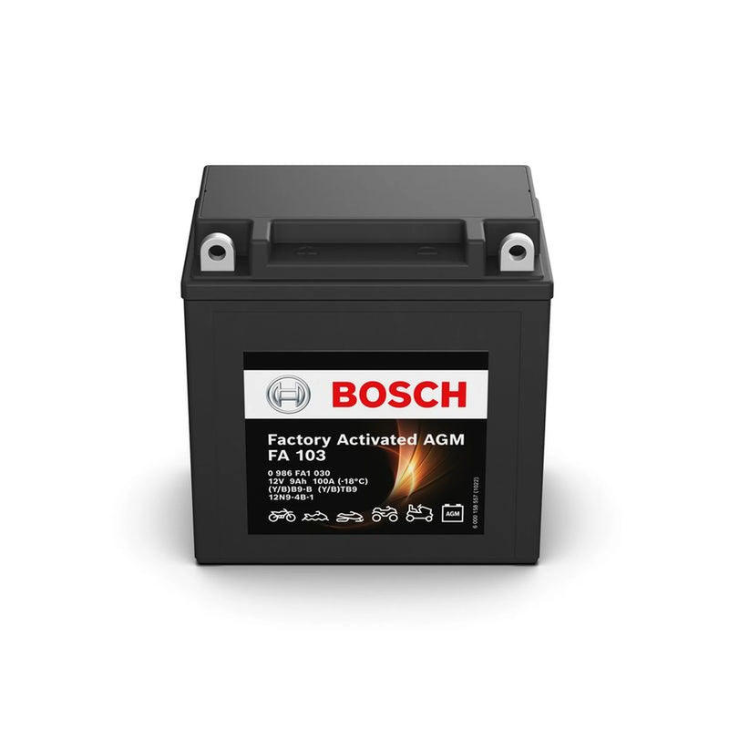 Bosch Batteries Battery 12V 9Ah 100A 0 986 FA1 030