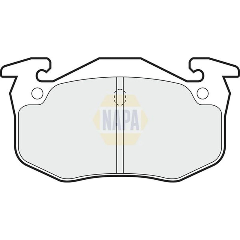 NAPA Rear Brake Pad Set NBP1558