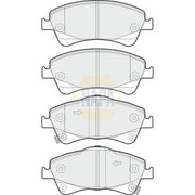 NAPA Front Brake Pad Set NBP1589