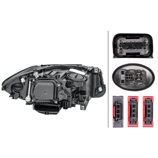Hella Headlight Headlamp LED Left 1ZT 011 087-911