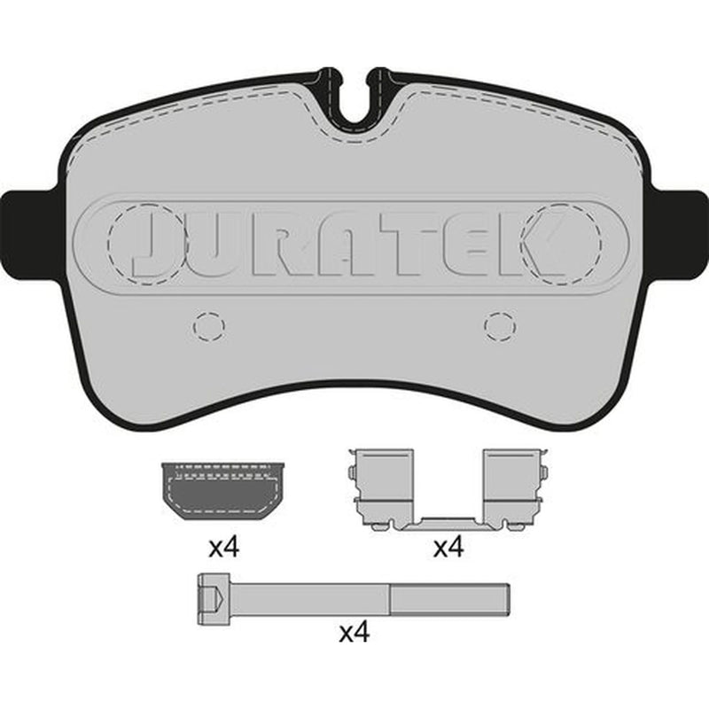 Juratek Rear Brake Pad Set JCP011