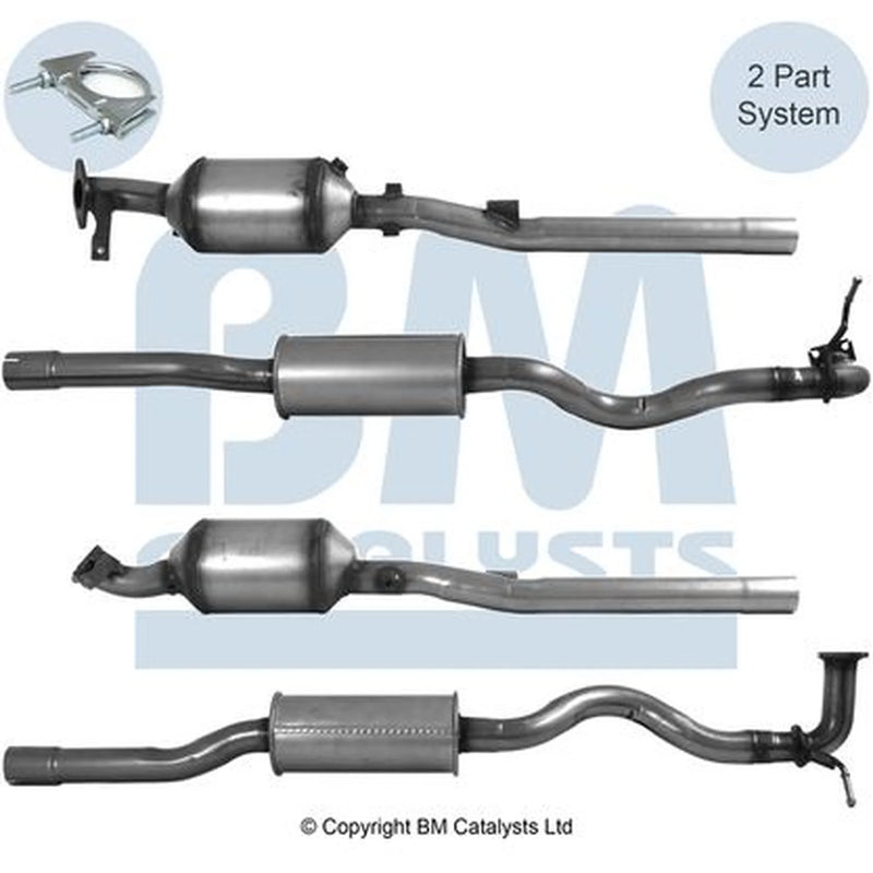 BM Catalysts Homologated Diesel Cat & Sic Dpf BM11694HP