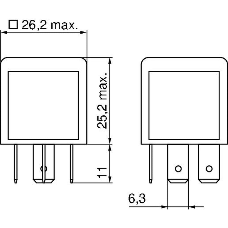 Bosch Main Power Relay 0 986 332 030