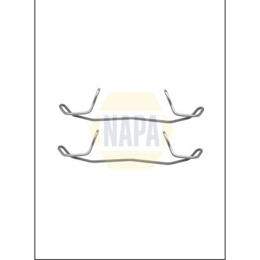 NAPA Brake Pad Accessory Fitting Kit Front NFK1351