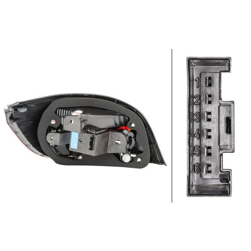 Hella Tail Light / Lamp W16W Right 2VP 008 679-121