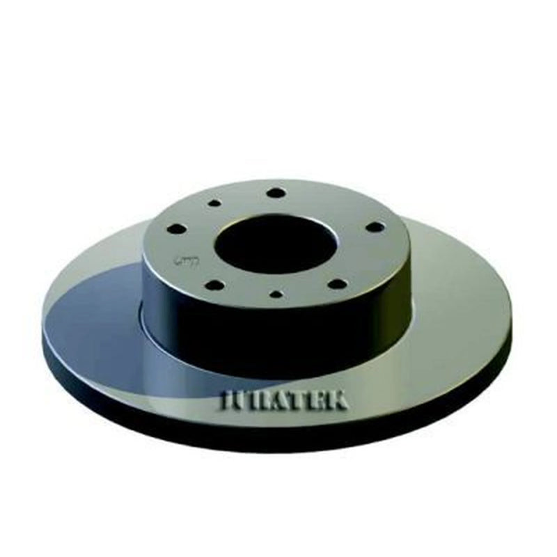 Juratek 2 x Solid Front Brake Discs CIT103-x2