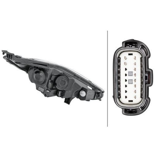 Hella Headlight Headlamp H7 Left 1LL 354 803-091