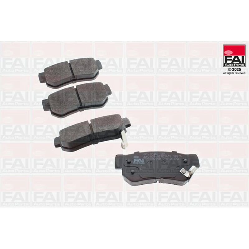 FAI Rear Brake Pad Set BP467