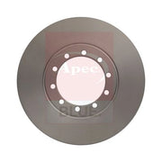 Apec 2 x Solid Rear Brake Discs SDK6079-x2