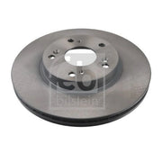 Febi 2 x Internally Vented Front Brake Discs 108474-x2