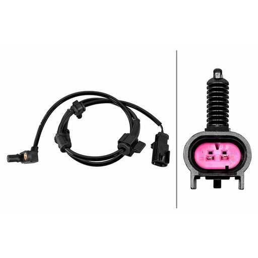 Hella ABS Wheel Speed Sensor Front 6PU 358 218-551