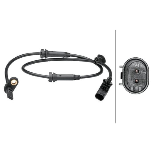 Hella ABS Wheel Speed Sensor Front 6PU 012 679-241