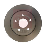 Apec 2 x Solid Rear Brake Discs SDK6304-x2