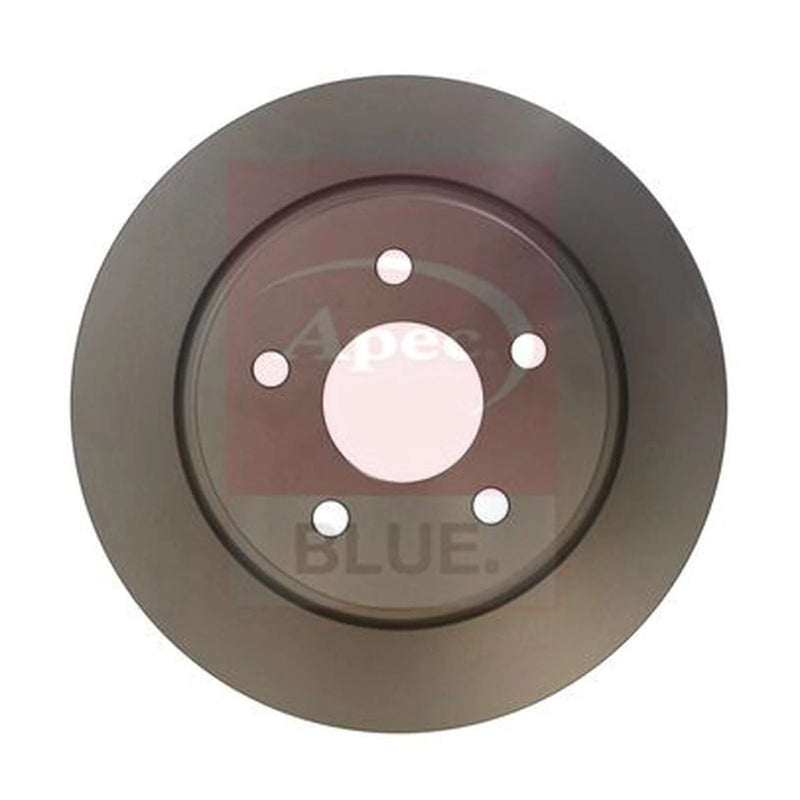 Apec 2 x Solid Rear Brake Discs SDK6304-x2