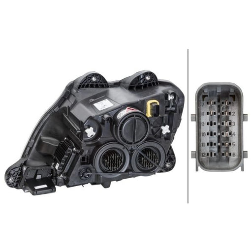 Hella Headlight Headlamp H1 Right 1EX 010 116-721