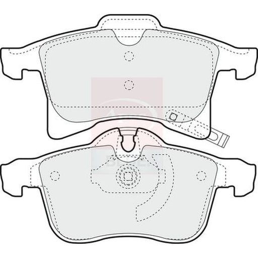 Apec Front Brake Pad Set PD3078