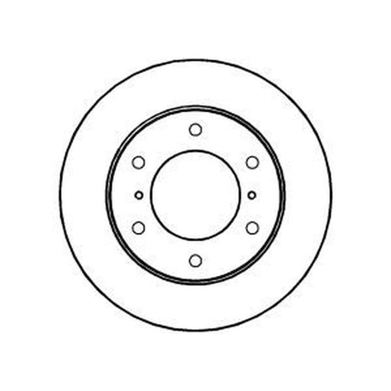 Abtex 2 x Vented Front Brake Discs BD1209V-x2