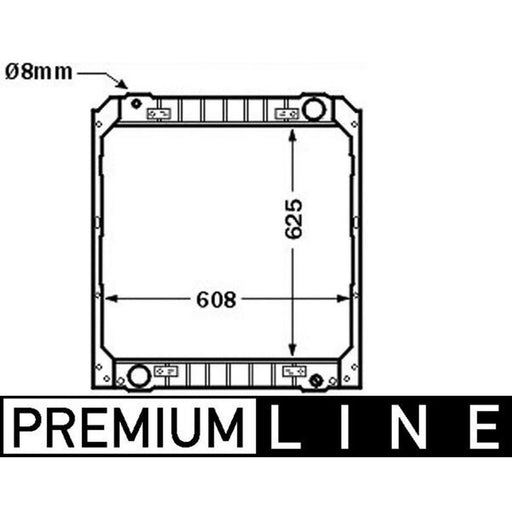 Mahle Engine Radiator CR 142 000P