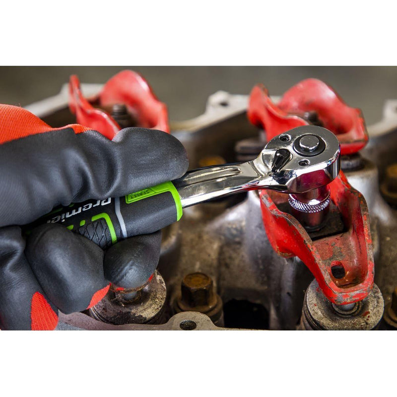 Sealey Mechanic's Tool Kit 144pc Hi-Vis Green AK7980HV Sealey  - Town Parts