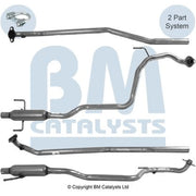 BM Catalysts Exhaust Pipe OD BM50573