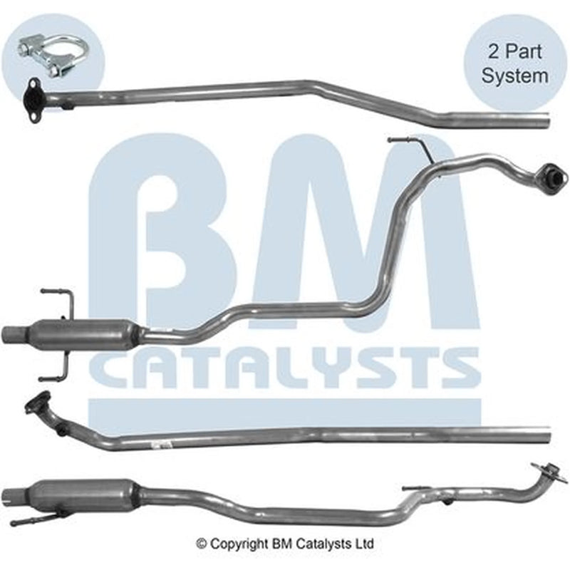BM Catalysts Exhaust Pipe OD BM50573