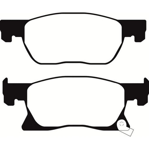 Abtex Front Brake Pad Set PLU2306
